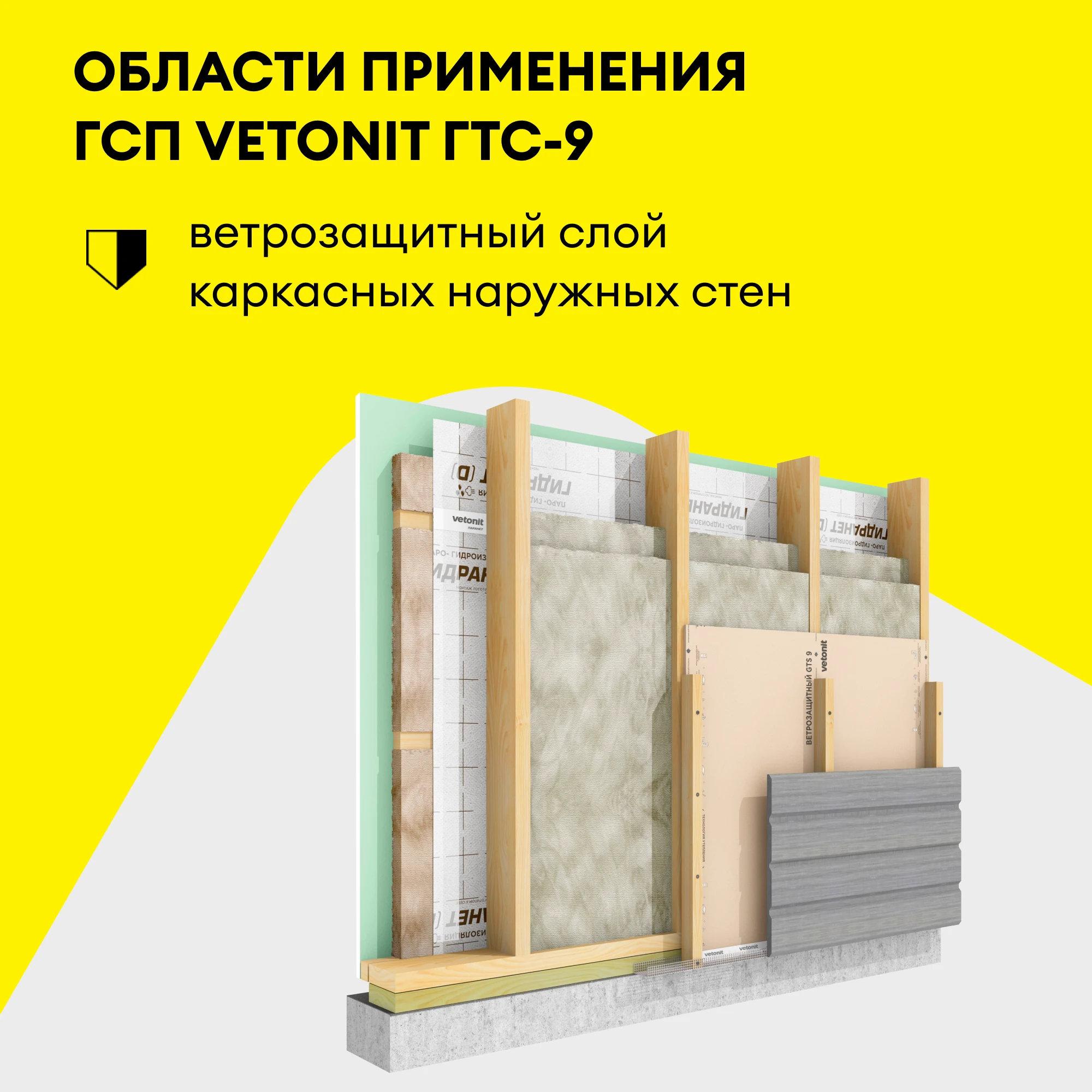 ГСП Vetonit ГТС-9 Ветрозащитный ПрК 3000х1200х9.5 мм, фото товара (1) ГСП Vetonit ГТС-9 Ветрозащитный ПрК 3000х1200х9.5 мм (1)