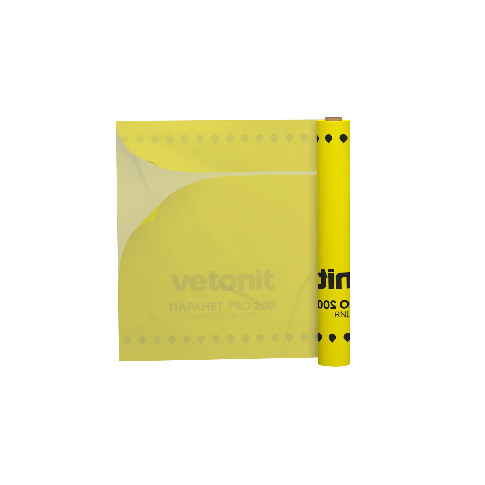 Пароизоляционная пленка Vetonit Паранет ПРО 200 150м2 (3.2x47) (2)