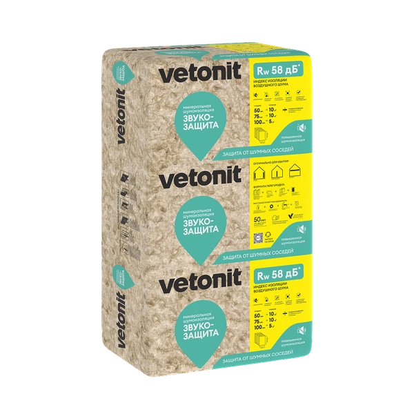 Утеплитель Vetonit Звукозащита