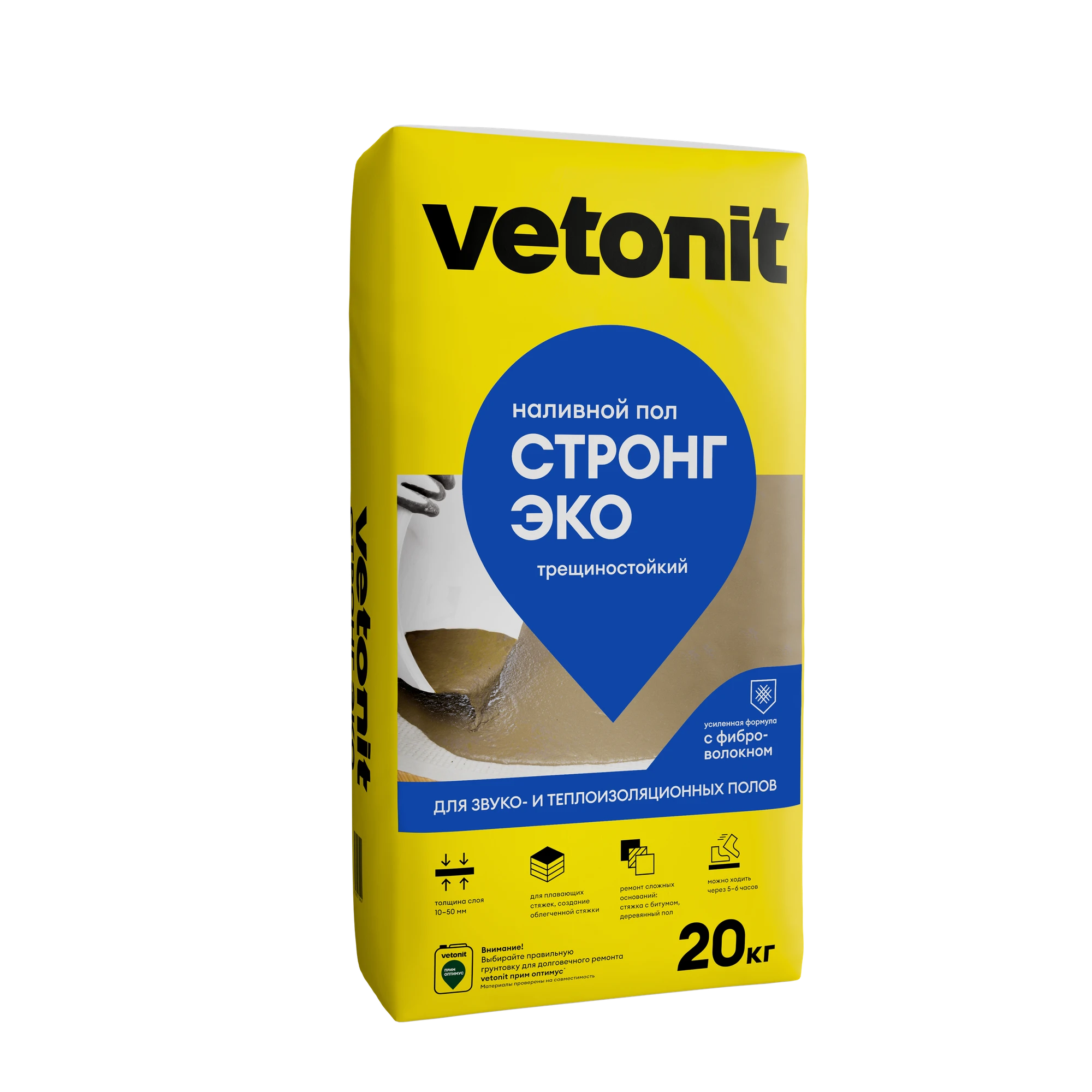 Наливной пол Vetonit стронг эко (прочный эко) 20 кг Наливной пол Vetonit стронг эко (прочный эко) 20 кг