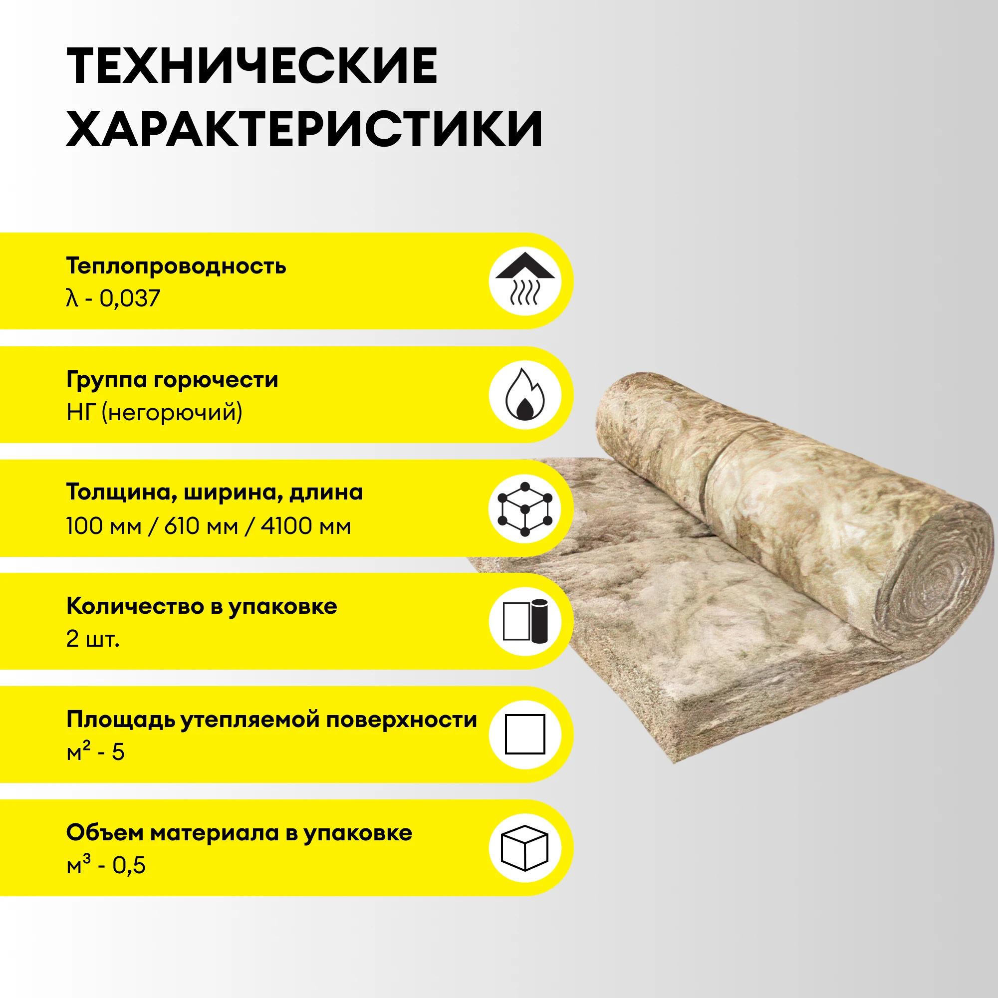 Утеплитель Vetonit Профи 100мм (5м2 / 0.5м3), фото товара (3) Утеплитель Vetonit Профи 100мм (5м2 / 0.5м3) (3)