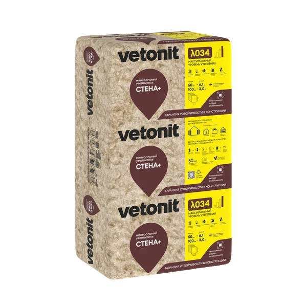 Утеплитель Vetonit Стена Плюс Утеплитель Vetonit Стена Плюс