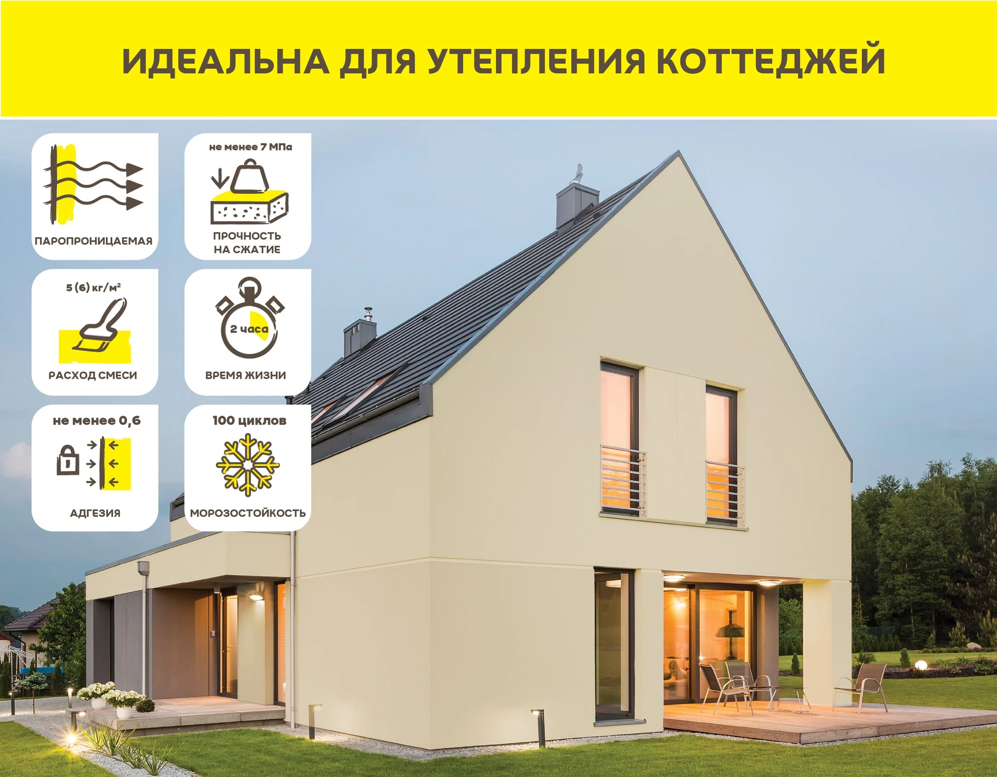 Армировочно-клеевая смесь Vetonit теплофасад 20 кг, фото товара (3) Армировочно-клеевая смесь Vetonit теплофасад 20 кг (3)